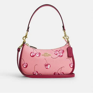 Coach Teri Shoulder Bag With Cherry Print