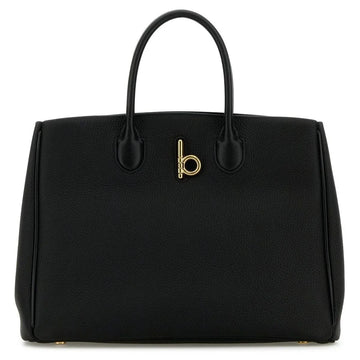 Burberry Small Rocking Horse Tote in a dark green
